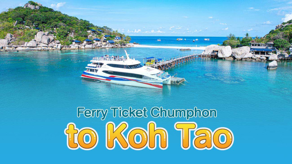 Ferry Ticket Chumphon to Koh Tao.